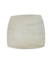 Plato LEEF, hoja de palma, 20x20x2