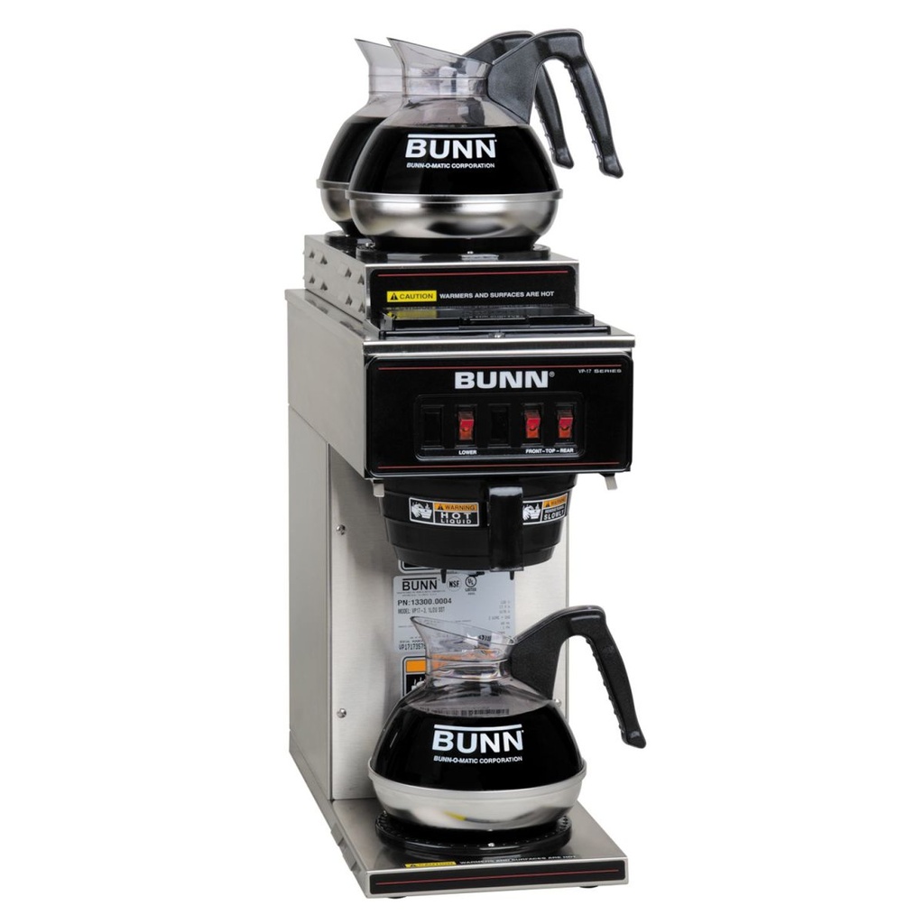 CAFETERA VP17-3 1L/2U SST BUNN