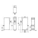 DISPESADOR DE AGUA CALIENTE H5X ELEMENT 120V 1800W BUNN