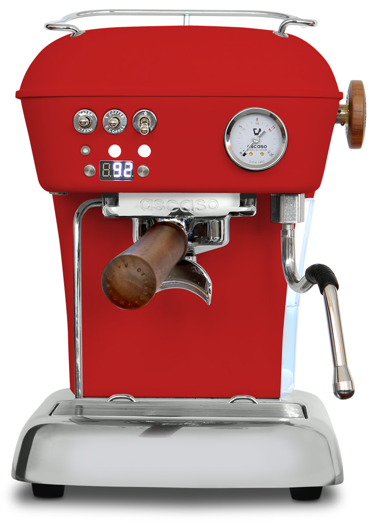 MÁQUINA DE CAFÉ DREAM ONE ROJA MATE 120V  ASCASO